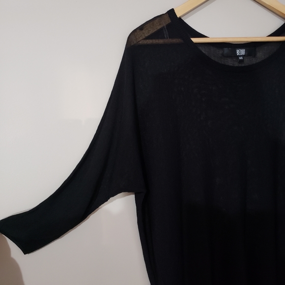Bedo Short Sleeve Sheer Sweater Top - Picture 8 of 9